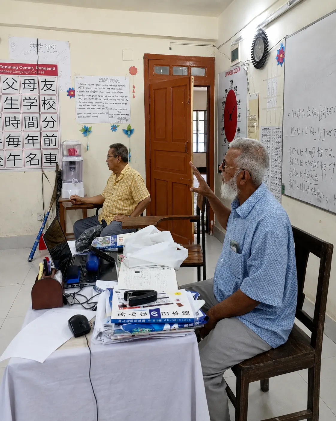 Guidance conversation in Rangamati